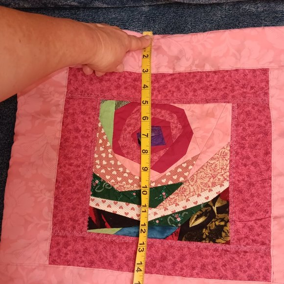 Square patchwork PillowCase Pillow Case patchwork PillowCase pillow cover - Picture 3 of 5